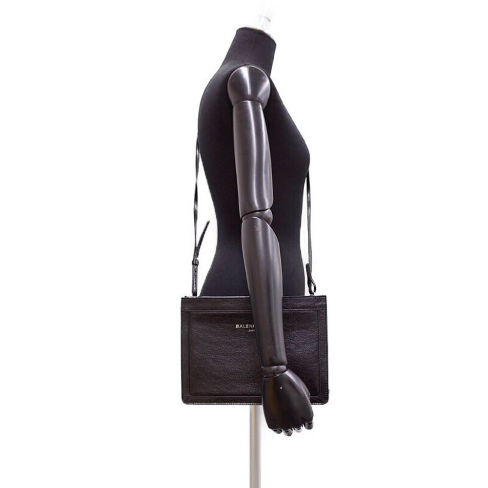 Balenciaga Navy Blue Pouch Bag - Picture 9 of 9